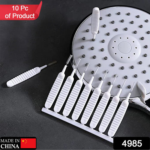 10-Piece Multifunctional Reusable Anti-Clog Shower Nozzle Brush