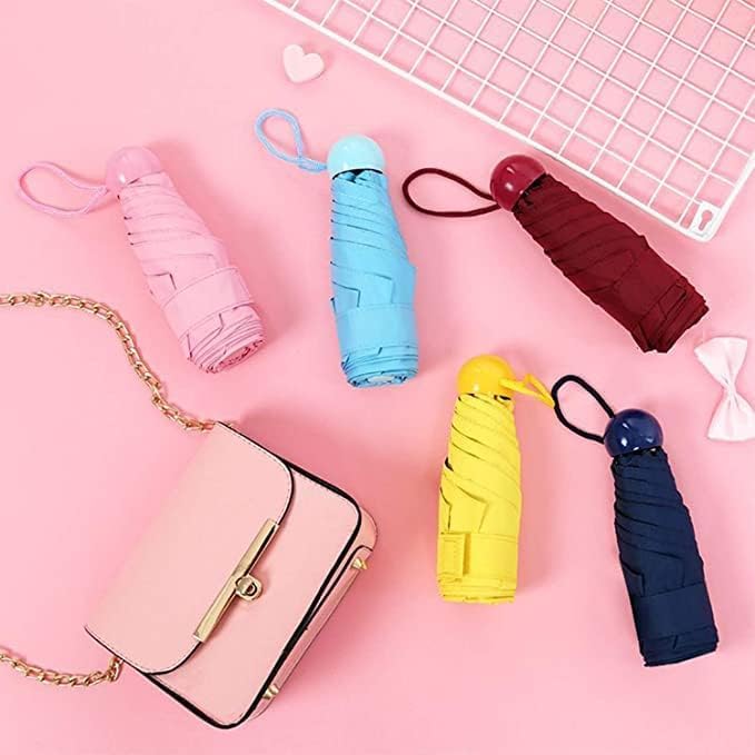 Mini Compact Nylon Fancy Portable Capsule umbrella