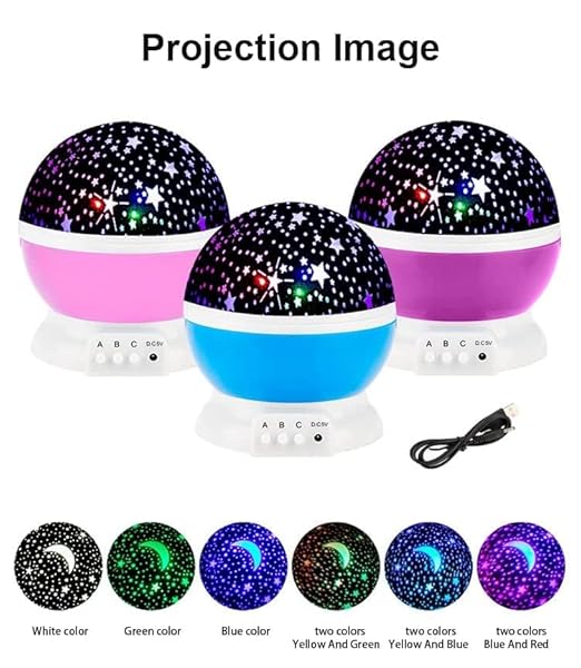 Star Master Galaxy Night Projector Lamp