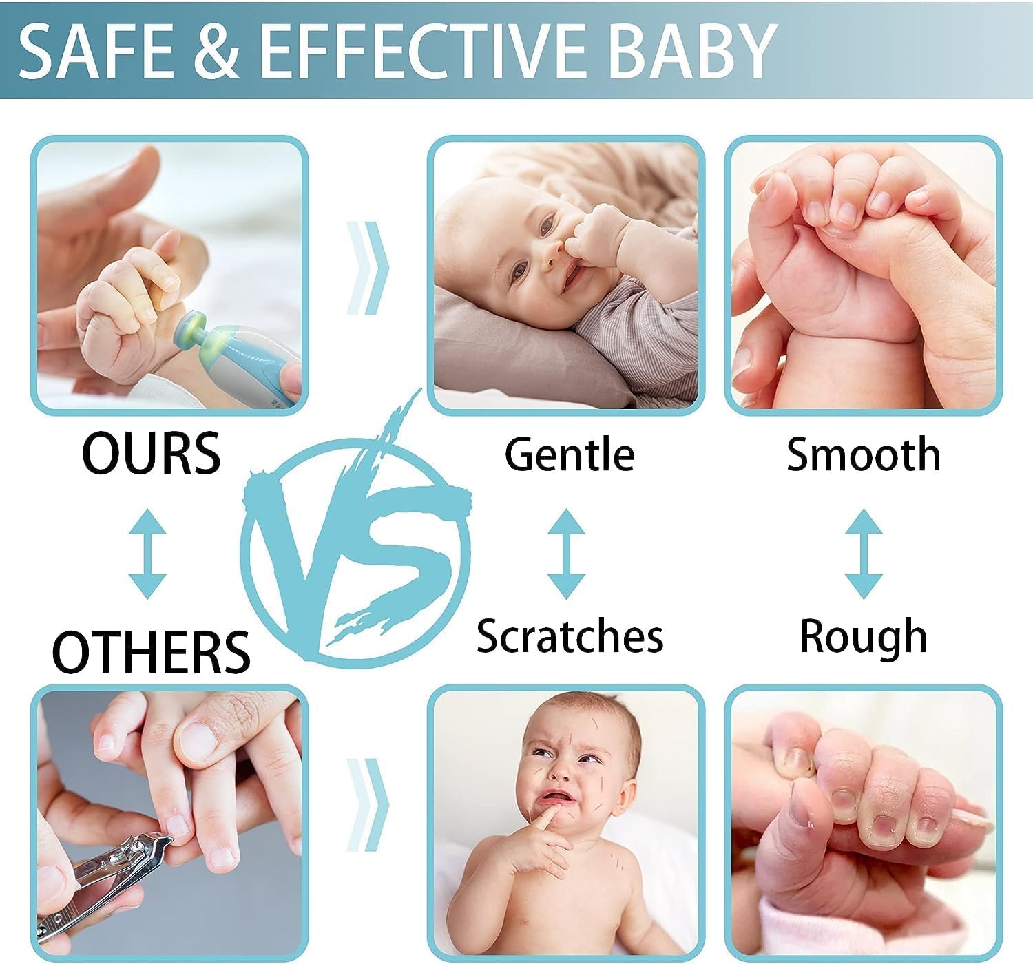 Electric Nail Trimmer For Baby